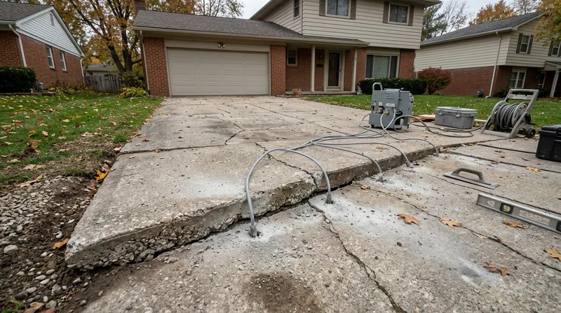 Concrete Leveling & Slab Lifting Ann Arbor