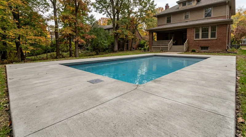 Concrete Pool Decks Ann Arbor